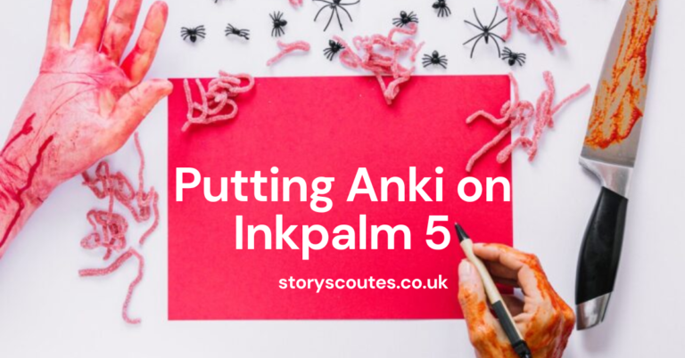 Putting Anki on Inkpalm 5 – The Supercharging Your Learning