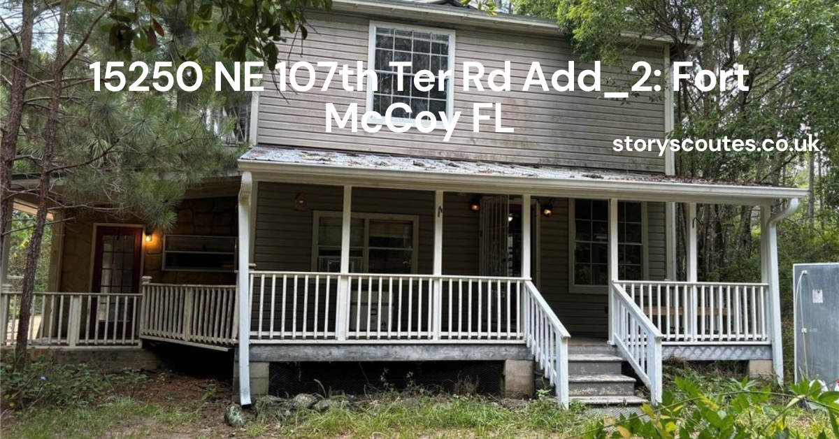 15250 NE 107th Ter Rd Add_2: Fort McCoy FL